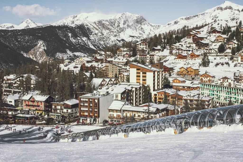 Valberg: 2 Pieces Au Centre Station Avec Piscine Péone Exterior foto